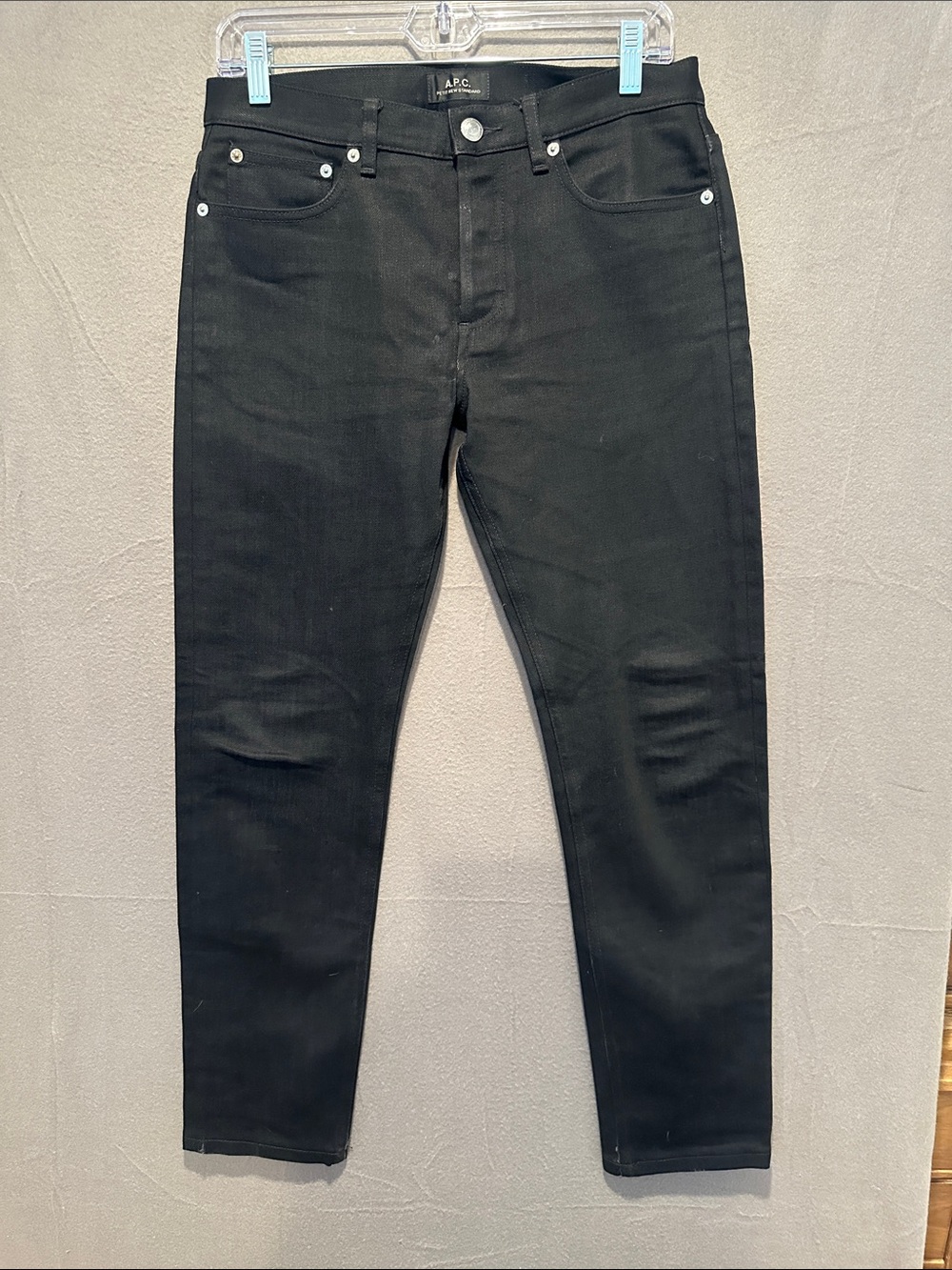 A.P.C. Black Slim Men's Jeans